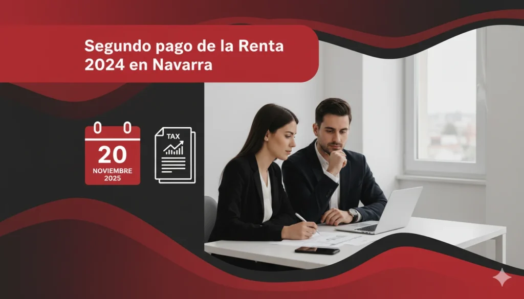 Segundo pago de la Renta 2024 en Navarra: todo lo que debes saber antes del 20 de noviembre de 2025